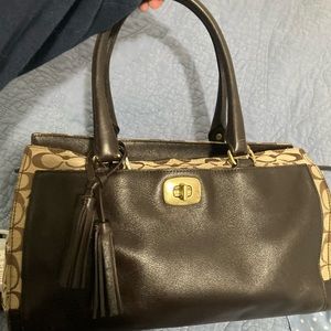 Coach hand bag